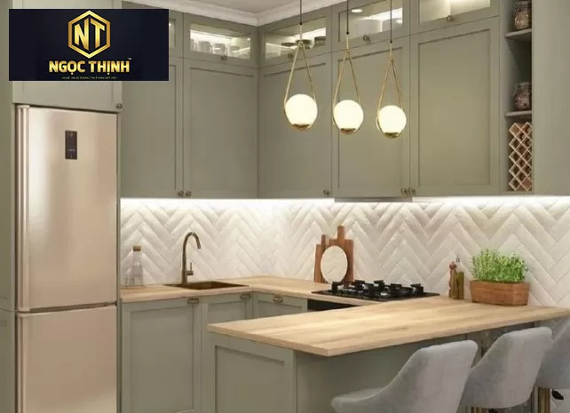 TỦ BẾP NHỎ GỌN - TB04